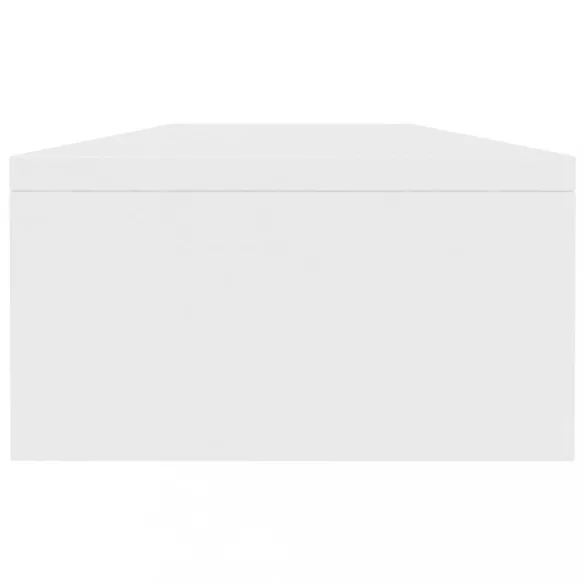 fehér szerelt fa monitorállvány 100 x 24 x 13 cm