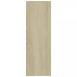 sonoma tölgy szerelt fa könyv-/tálalószekrény 66x30x98 cm