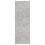 betonszürke szerelt fa könyv-/tálalószekrény 66x30x98 cm