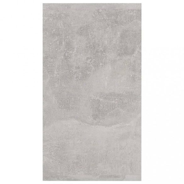 betonszürke szerelt fa könyv-/tálalószekrény 66x30x98 cm