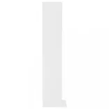 fehér szerelt fa CD-szekrény 21 x 20 x 88 cm