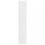 fehér szerelt fa cipősszekrény 54 x 34 x 183 cm