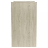 sonoma tölgy színű szerelt fa íróasztal 90 x 40 x 72 cm