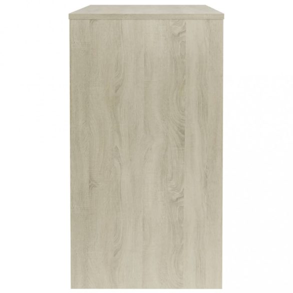 sonoma tölgy színű szerelt fa íróasztal 90 x 40 x 72 cm