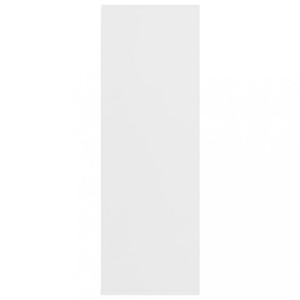 fehér szerelt fa cipőtartó 54 x 34 x 100,5 cm