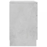 betonszürke szerelt fa éjjeliszekrény 38 x 35 x 56 cm