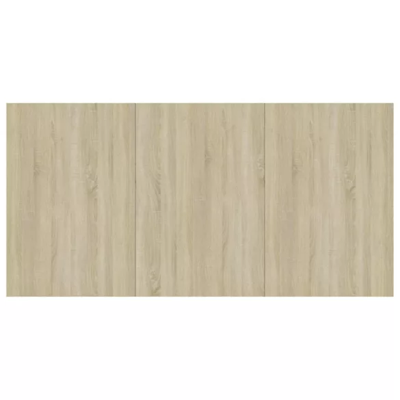 sonoma tölgy színű szerelt fa étkezőasztal 180 x 90 x 76 cm