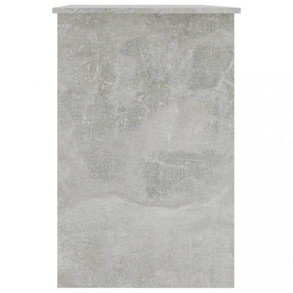 betonszürke szerelt fa íróasztal 100 x 50 x 76 cm