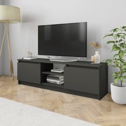 szürke szerelt fa TV-szekrény 120 x 30 x 35,5 cm