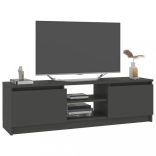 szürke szerelt fa TV-szekrény 120 x 30 x 35,5 cm