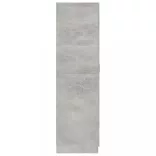 betonszürke szerelt fa ruhásszekrény 80 x 52 x 180 cm