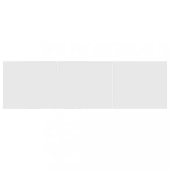 fehér szerelt fa TV-szekrény 140 x 40 x 35,5 cm