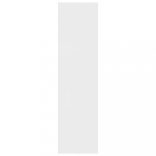 fehér szerelt fa könyvszekrény/térelválasztó 155 x 24 x 160 cm