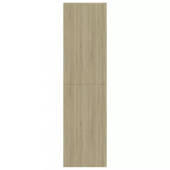sonoma tölgy színű könyvszekrény/térelválasztó 155x24x160 cm