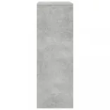 6-fiókos betonszürke szerelt fa tálalószekrény 50 x 34 x 96 cm