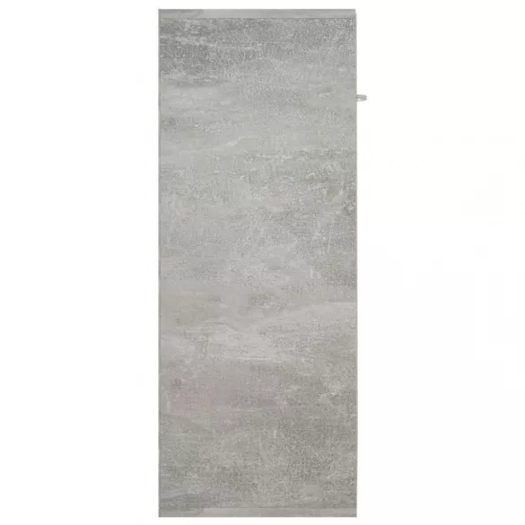 betonszürke szerelt fa tálalószekrény 60 x 30 x 75 cm