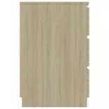 sonoma tölgy szerelt fa íróasztal 140 x 50 x 77 cm