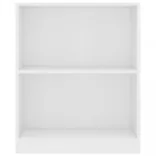 fehér szerelt fa könyvespolc 60 x 24 x 76 cm