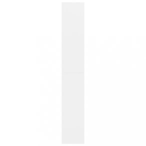 5 szintes fehér szerelt fa könyvszekrény 80 x 30 x 189 cm