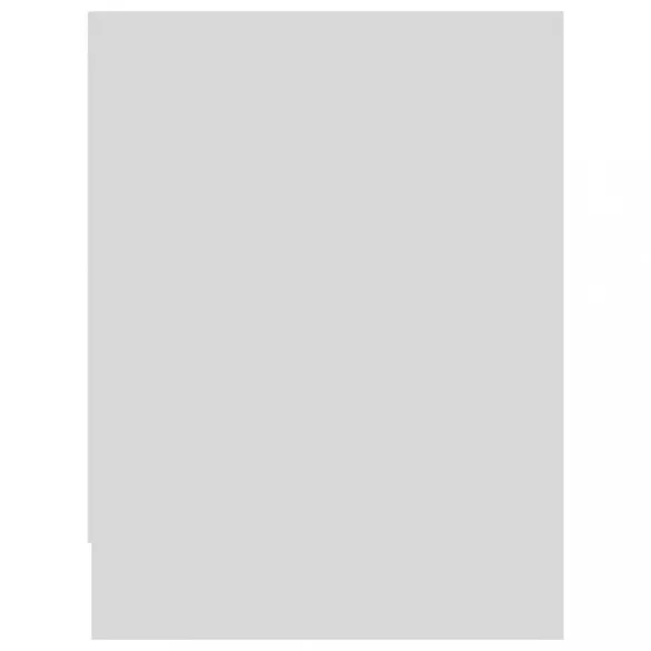 fehér szerelt fa éjjeliszekrény 40 x 30 x 40 cm