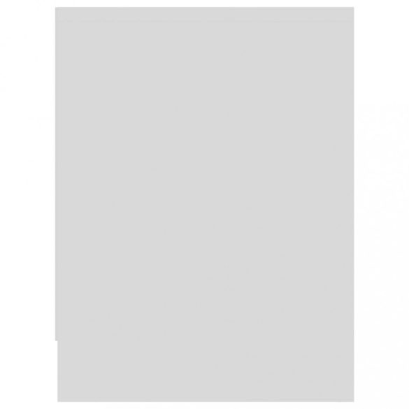 2 db fehér szerelt fa éjjeliszekrény 40 x 30 x 40 cm