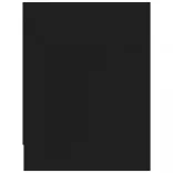 fekete szerelt fa éjjeliszekrény 40 x 30 x 40 cm