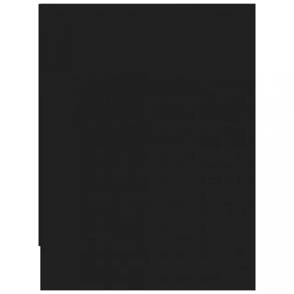 fekete szerelt fa éjjeliszekrény 40 x 30 x 40 cm