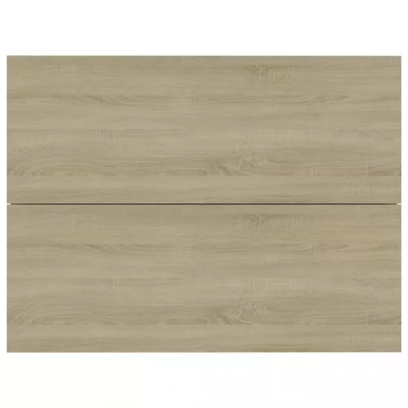 sonoma tölgy színű forgácslap éjjeliszekrény 40 x 30 x 30 cm