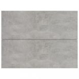 2 db betonszürke szerelt fa éjjeliszekrény 40 x 30 x 30 cm