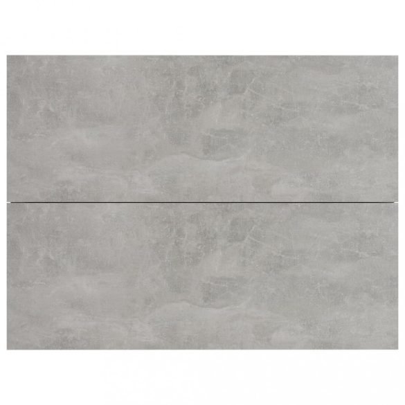 2 db betonszürke szerelt fa éjjeliszekrény 40 x 30 x 30 cm