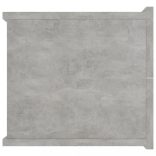2 db betonszürke szerelt fa éjjeliszekrény 40 x 30 x 30 cm