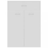 fehér szerelt fa cipősszekrény 60 x 35 x 84 cm