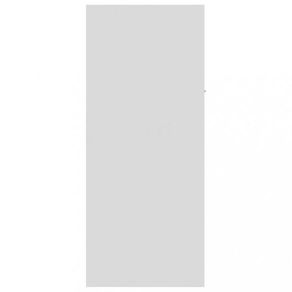 fehér szerelt fa cipősszekrény 60 x 35 x 84 cm