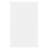 fehér szerelt fa íróasztal 100 x 50 x 76 cm