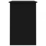 fekete szerelt fa íróasztal 100 x 50 x 76 cm