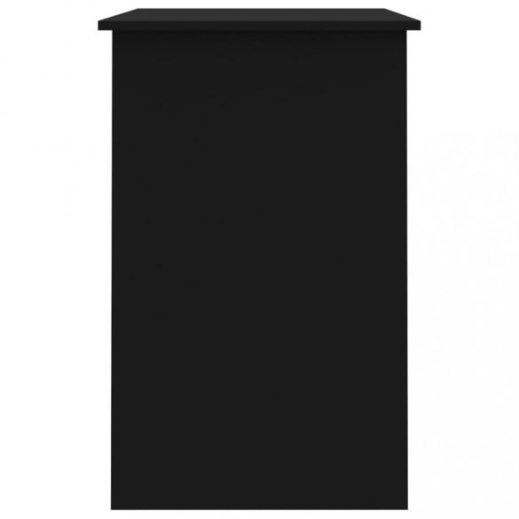 fekete szerelt fa íróasztal 100 x 50 x 76 cm