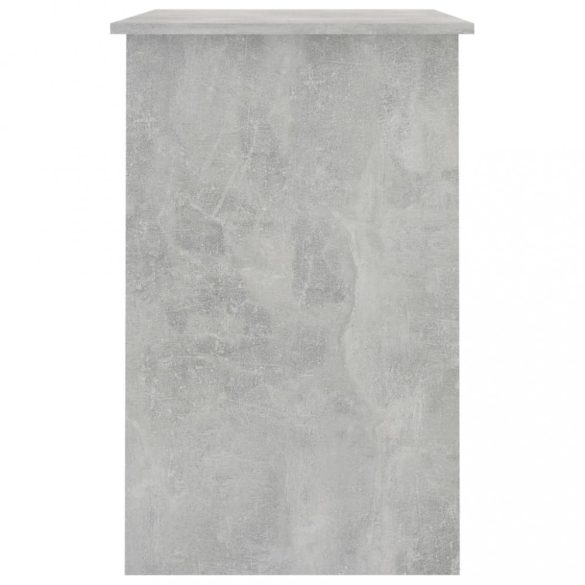 betonszürke szerelt fa íróasztal 100 x 50 x 76 cm