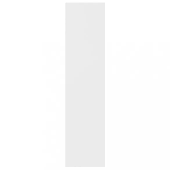 fehér szerelt fa könyvszekrény 50 x 25 x 106 cm