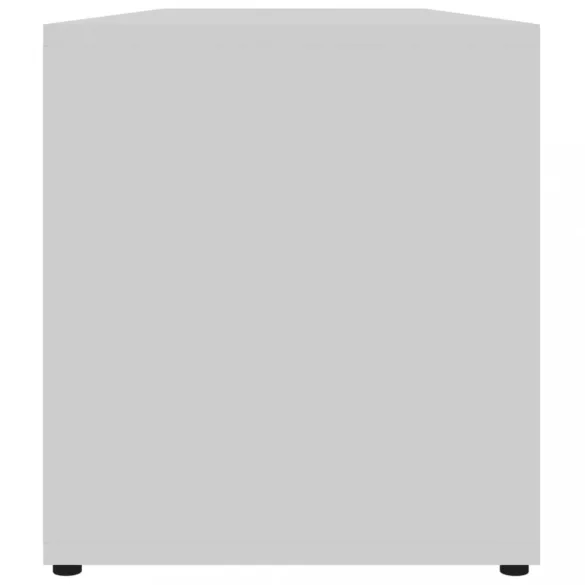 fehér szerelt fa TV-szekrény 120 x 34 x 37 cm