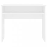 fehér szerelt fa íróasztal 90 x 50 x 74 cm