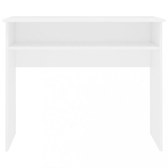 fehér szerelt fa íróasztal 90 x 50 x 74 cm