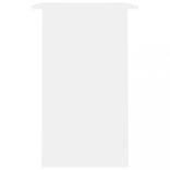 fehér szerelt fa íróasztal 90 x 50 x 74 cm