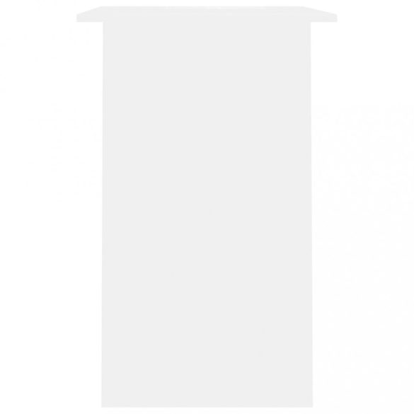 fehér szerelt fa íróasztal 90 x 50 x 74 cm