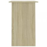 sonoma tölgy színű szerelt fa íróasztal 90 x 50 x 74 cm