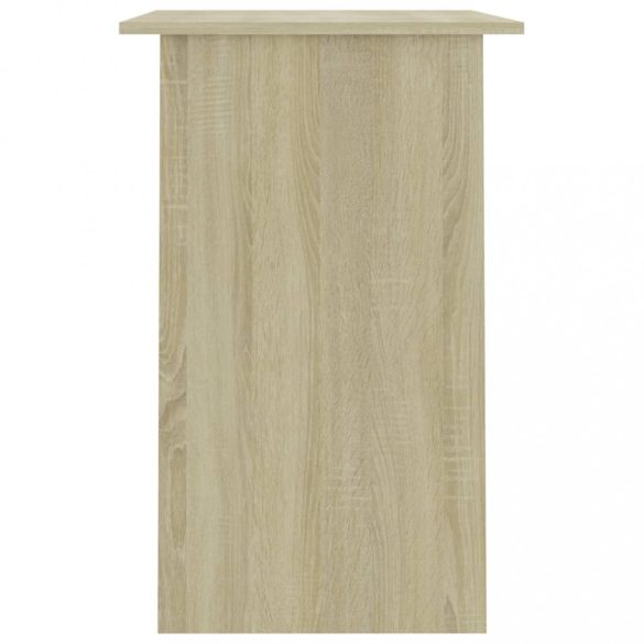 sonoma tölgy színű szerelt fa íróasztal 90 x 50 x 74 cm