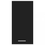 “Lyon” fekete szerelt fa függő szekrény 29,5 x 31 x 60 cm