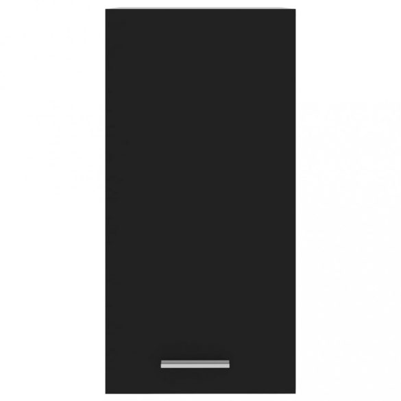 “Lyon” fekete szerelt fa függő szekrény 29,5 x 31 x 60 cm