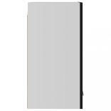 “Lyon” fekete szerelt fa függő szekrény 29,5 x 31 x 60 cm