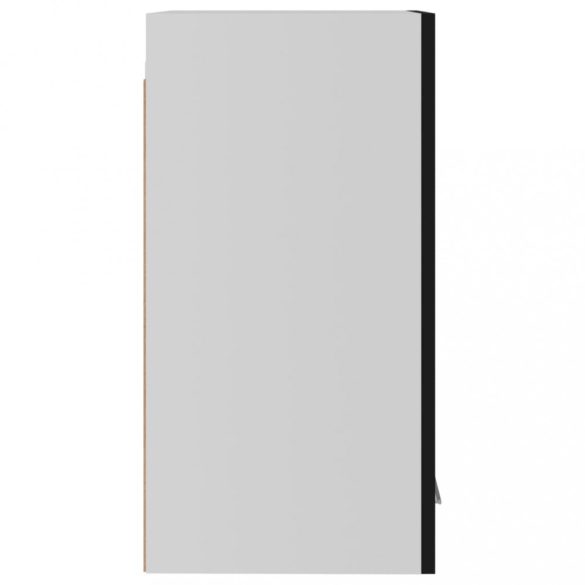 “Lyon” fekete szerelt fa függő szekrény 29,5 x 31 x 60 cm