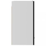 “Lyon” fekete szerelt fa függő szekrény 39,5 x 31 x 60 cm